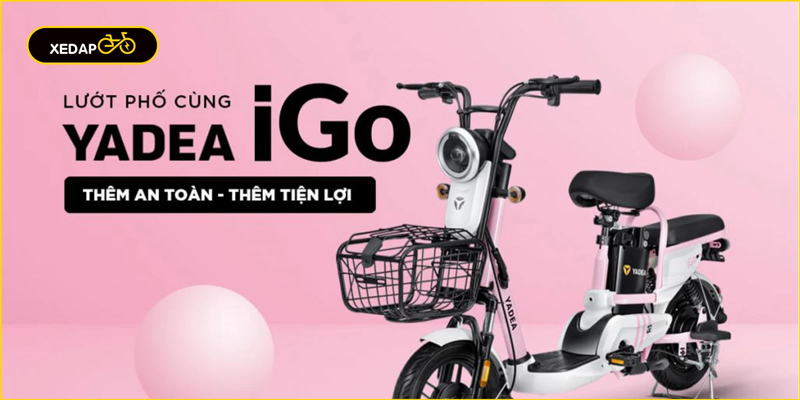 iGo - Xe đạp điện thời trang và tiện dụng